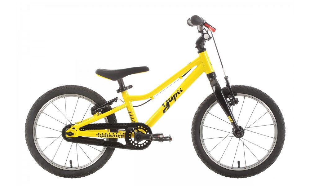 Rower dziecięcy Yupii 16 - żółty