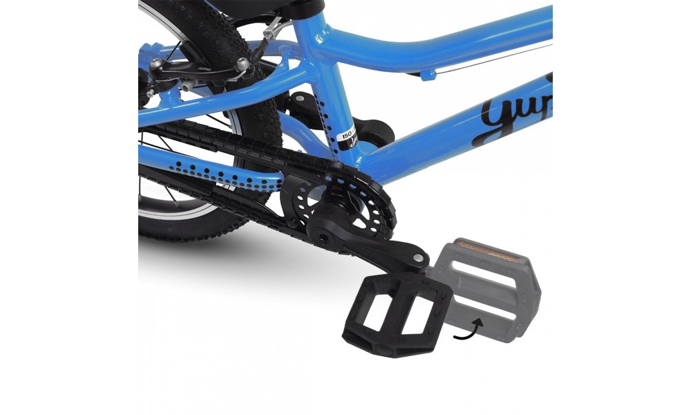 Rower dziecięcy Yupii 16 - niebieski