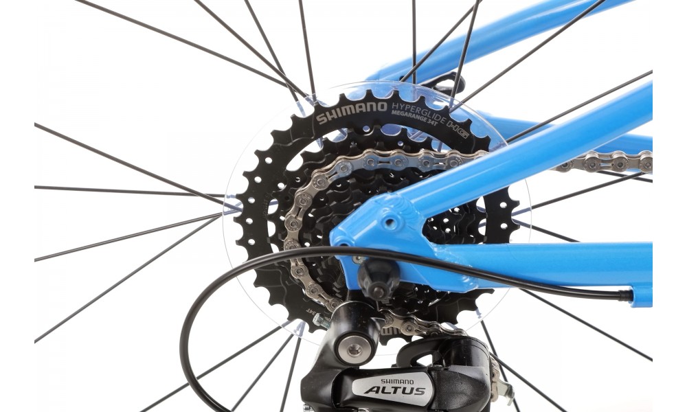 Rower młodzieżowy Yupii 24 - niebieski