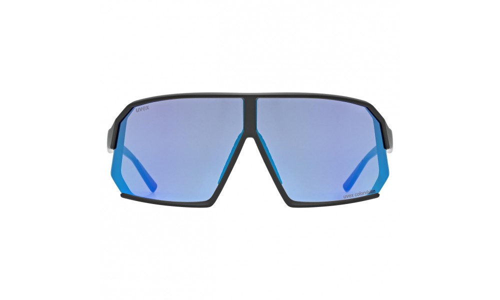 Okulary Uvex Sportstyle 237 CV - czarno-niebieski