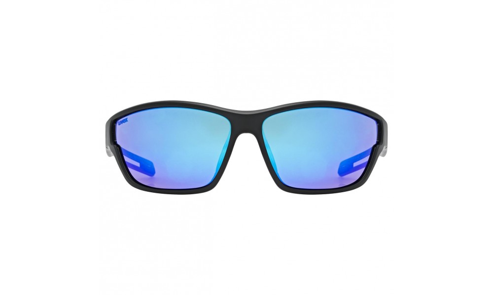 Okulary Uvex Sportstyle 806 - czarno-niebieski