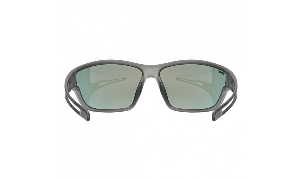 Okulary Uvex Sportstyle 806 - szaro-czerwony