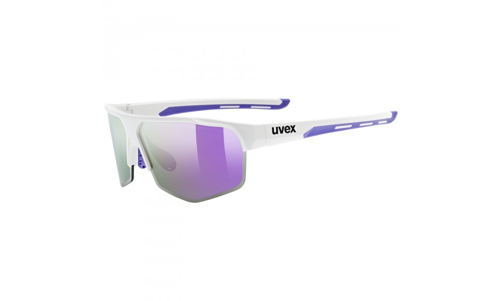 Okulary Uvex Axos - biało-fioletowy