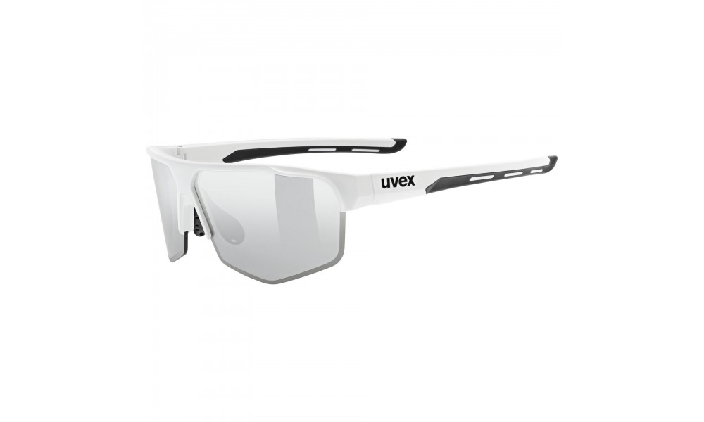 Okulary Uvex Axos - biało-srebrny