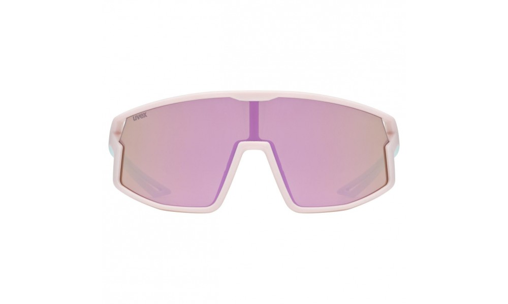 Okulary dziecięce Uvex Skyrise Jr. - różowo-zielony