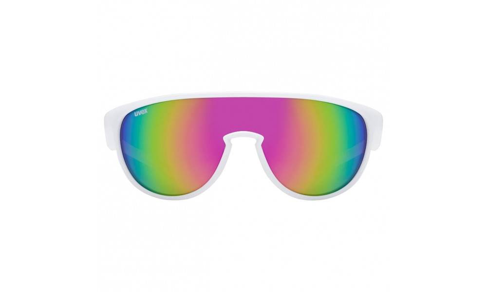 Okulary dziecięce Uvex Sportstyle 515 - biało-różowy