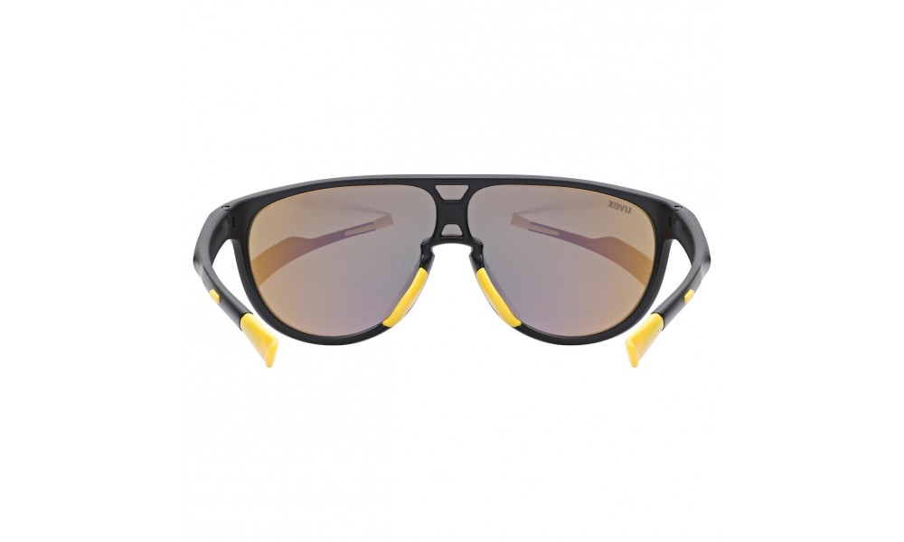 Okulary dziecięce Uvex Sportstyle 515 - czarno-żółty