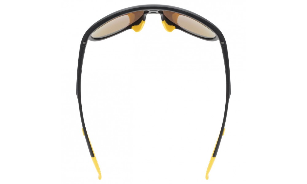 Okulary dziecięce Uvex Sportstyle 515 - czarno-żółty