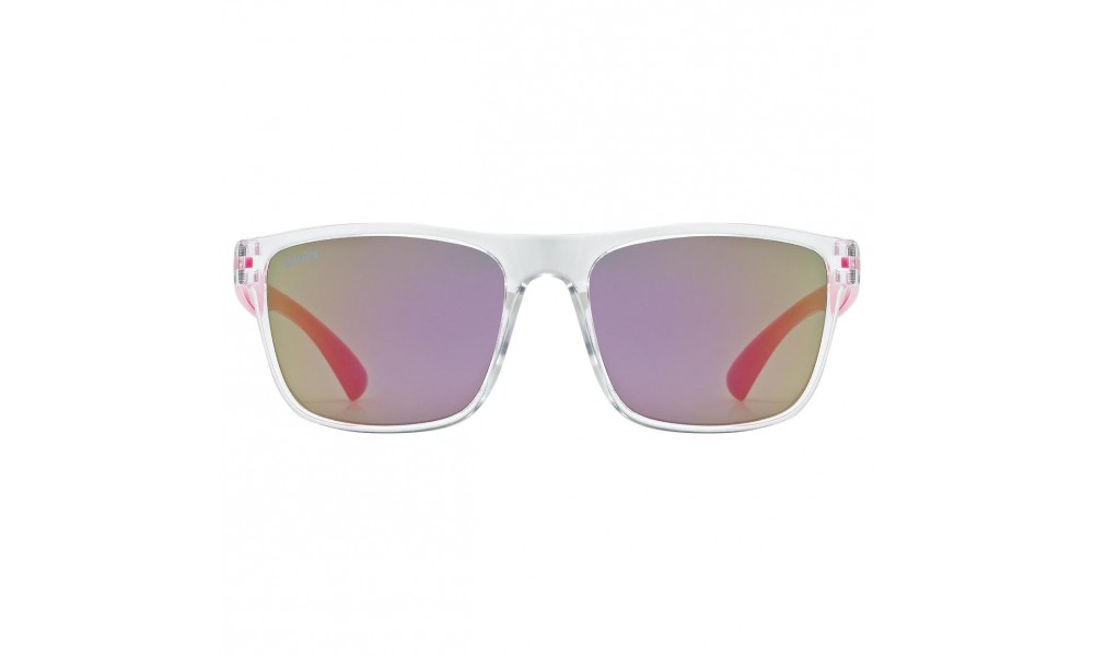 Okulary dziecięce Uvex Rookie - przezroczysto-różowy