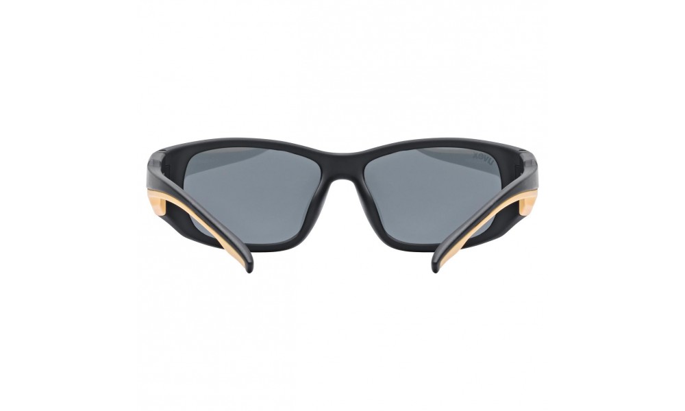 Okulary dziecięce Uvex Sportstyle 514 - czarno-żółty