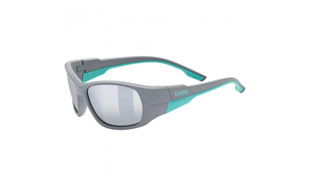 Okulary dziecięce Uvex Sportstyle 514 - szaro-zielony