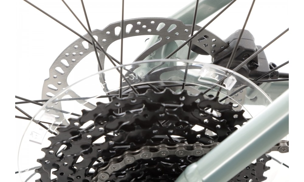 Rower górski elektryczny R-Raymon HardRay E 5.0 29 Yamaha - zielono-czarny