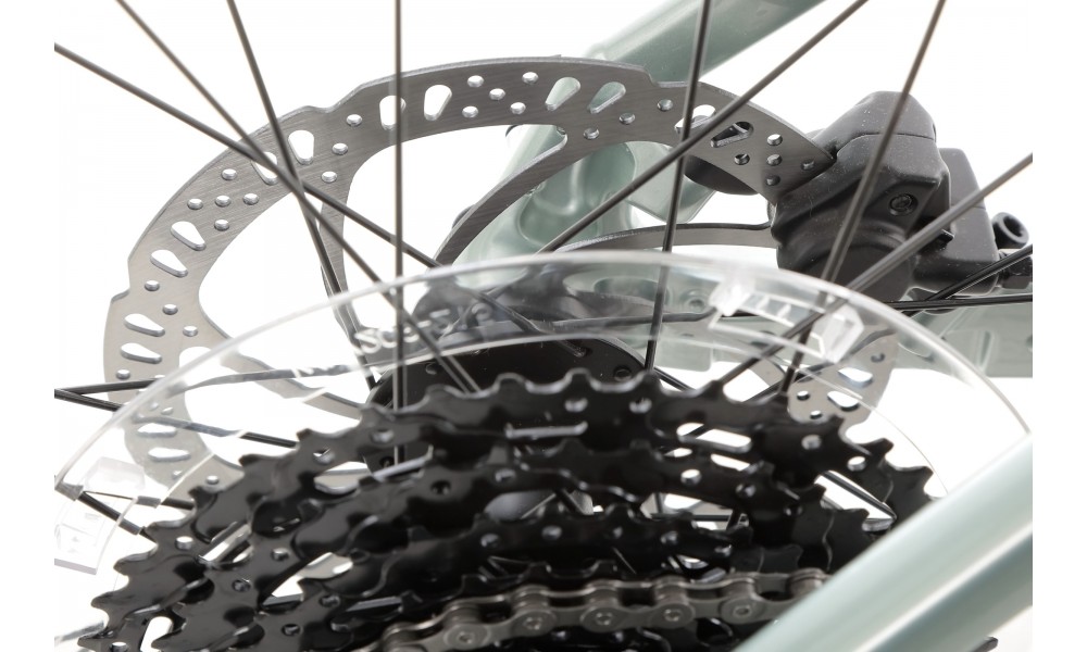 Rower górski elektryczny R-Raymon HardRay E 5.0 29 Yamaha - zielono-czarny