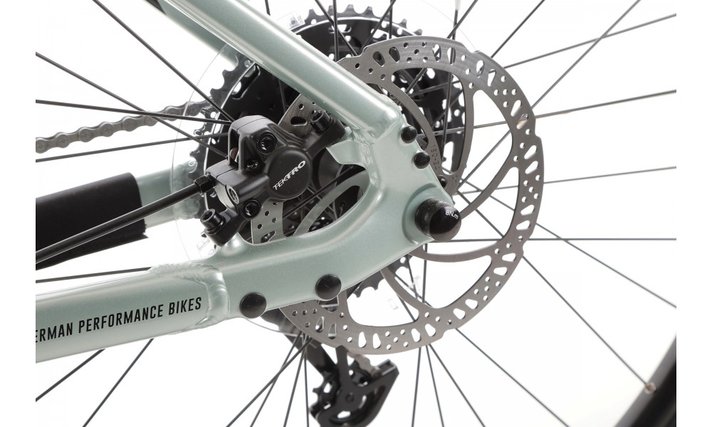 Rower górski elektryczny R-Raymon HardRay E 5.0 29 Yamaha - zielono-czarny