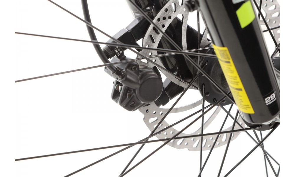 Rower górski elektryczny R-Raymon HardRay E 5.0 29 Yamaha - zielono-czarny