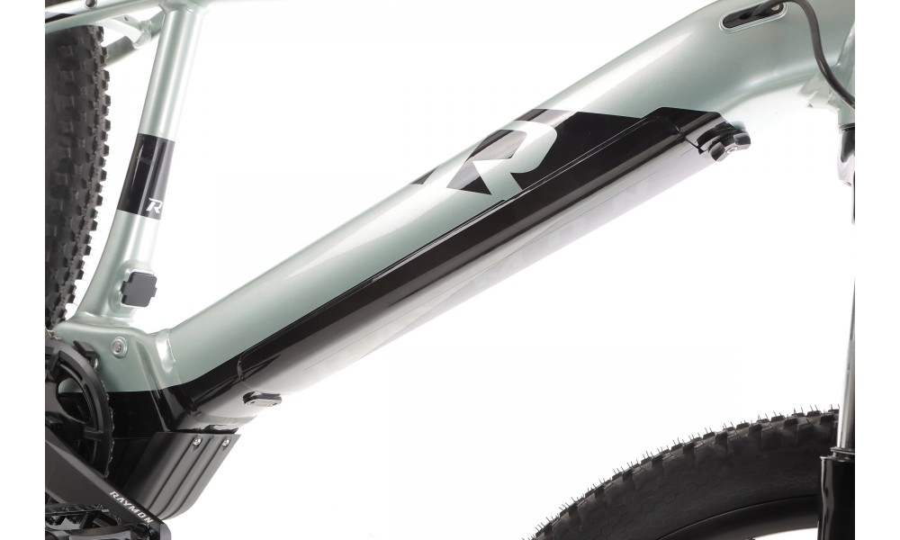 Rower górski elektryczny R-Raymon HardRay E 5.0 29 Yamaha - zielono-czarny