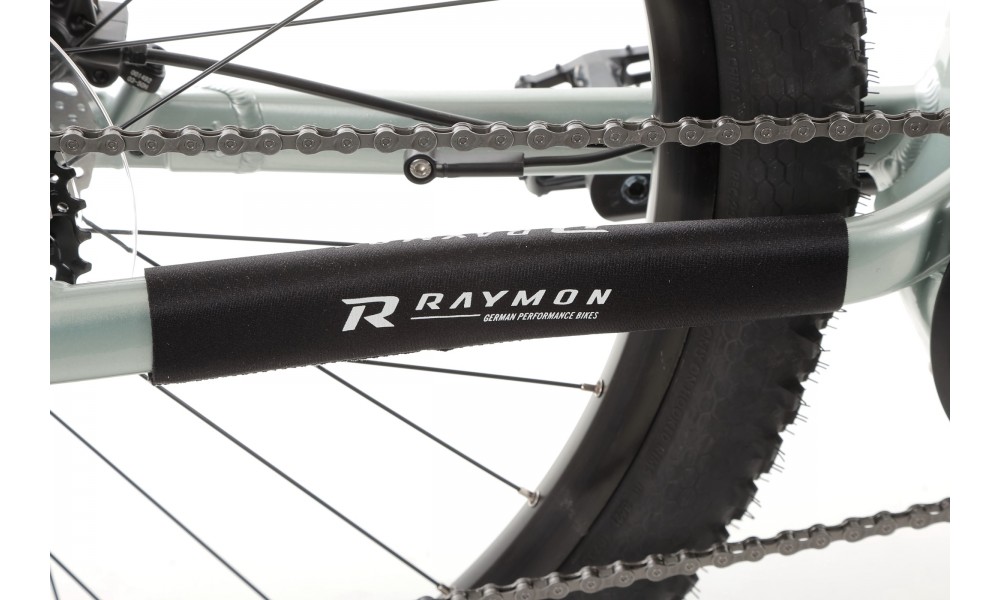 Rower górski elektryczny R-Raymon HardRay E 5.0 29 Yamaha - zielono-czarny