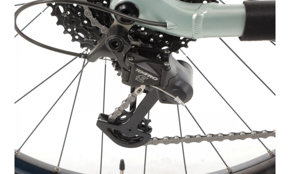 Rower górski elektryczny R-Raymon HardRay E 5.0 29 Yamaha - zielono-czarny