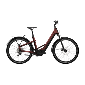 Rower trekkingowy elektryczny Winora Yakun X10 LOW 2025 - czerwony 1