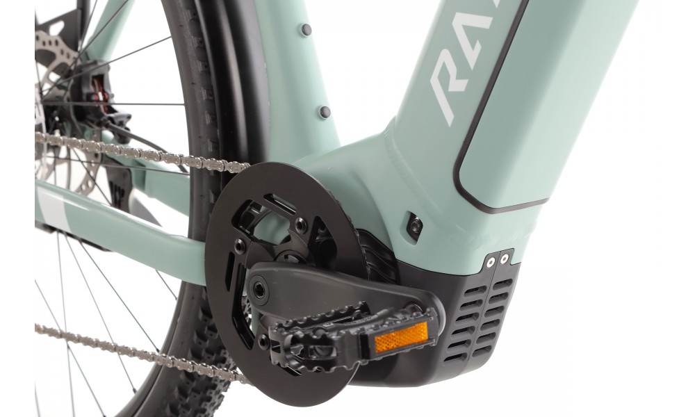 Rower trekkingowy elektryczny R Raymon Tahona Pro Diamond 2025 - zielony