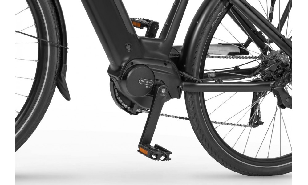 Rower trekkingowy elektryczny Ecobike LX100 Black - czarny