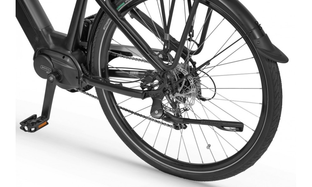 Rower trekkingowy elektryczny Ecobike LX100 Black - czarny