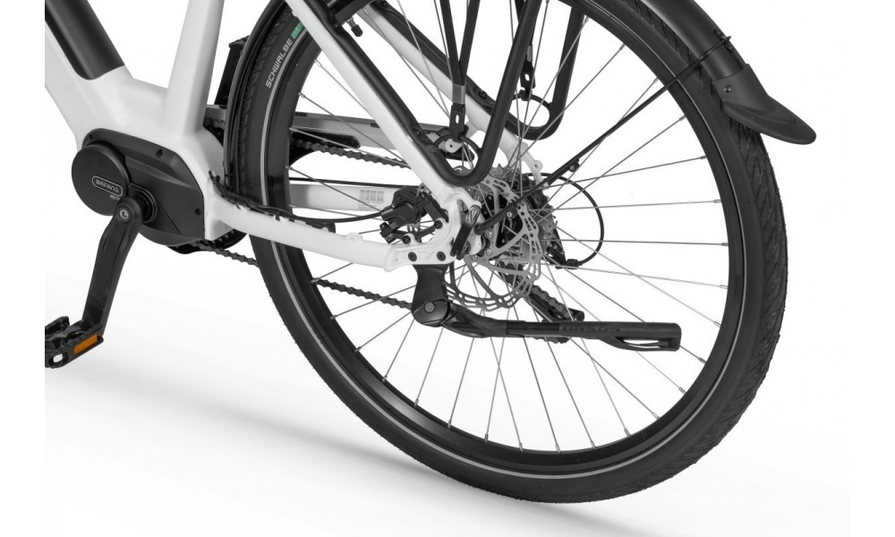 Rower trekkingowy elektryczny Ecobike LX100 White - biały