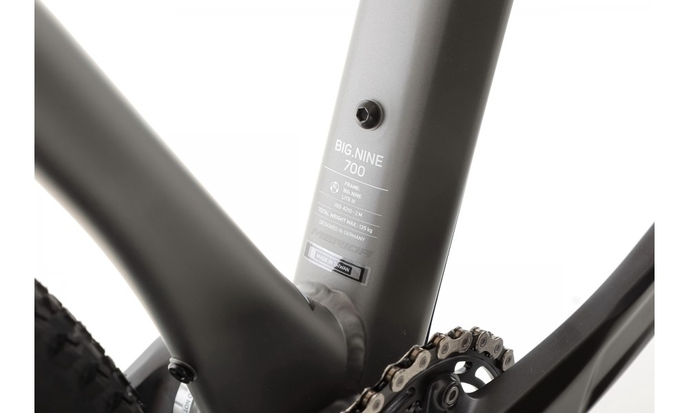 Rower górski Merida Big Nine 700 2025 - szary