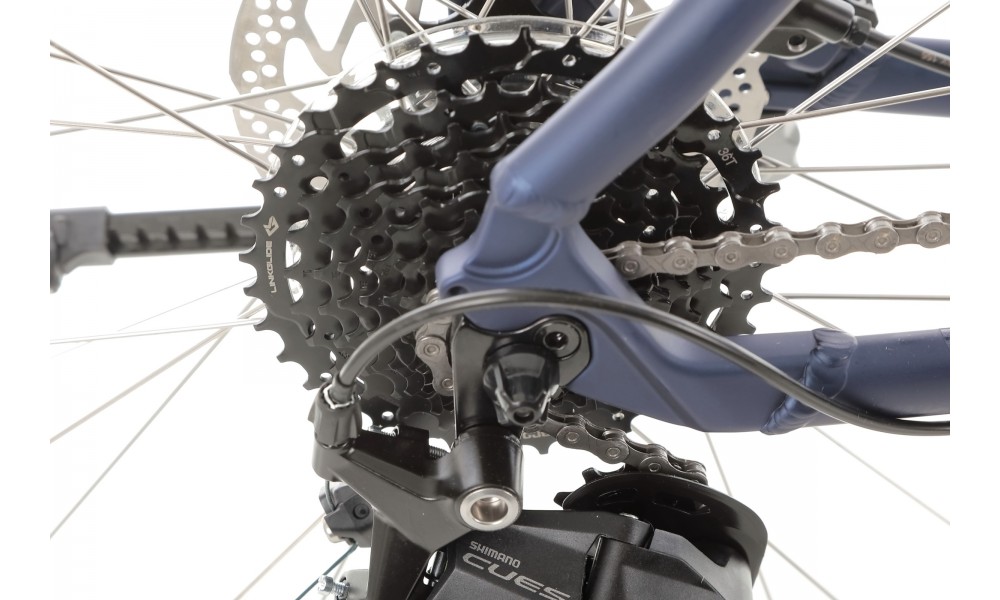 Rower crossowy Unibike Crossfire Lady 2025 - granatowy