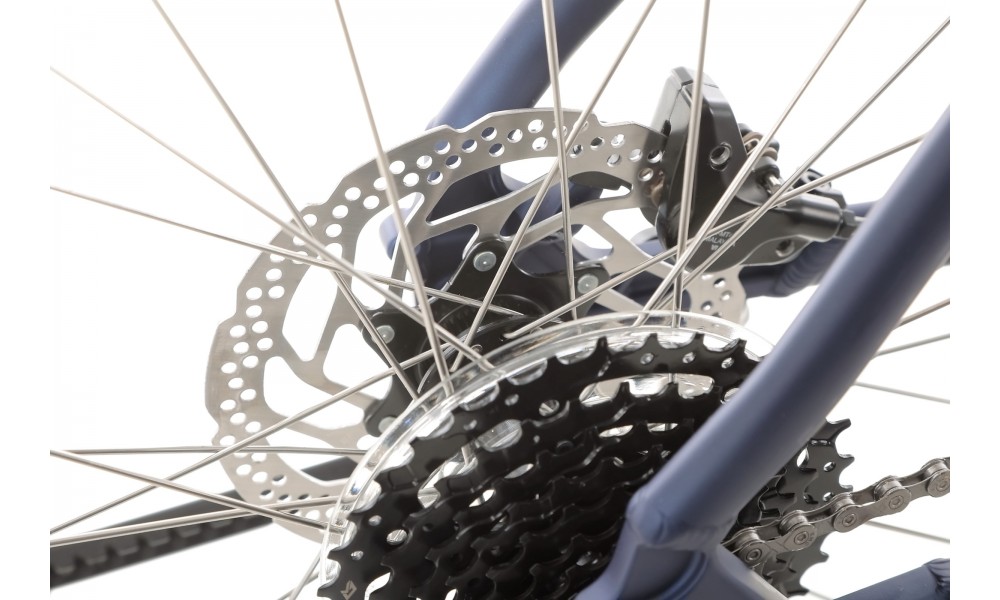 Rower crossowy Unibike Crossfire Lady 2025 - granatowy