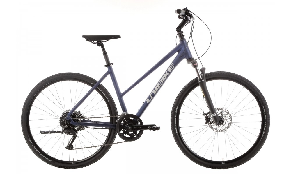 Rower crossowy Unibike Crossfire Lady 2025 - granatowy