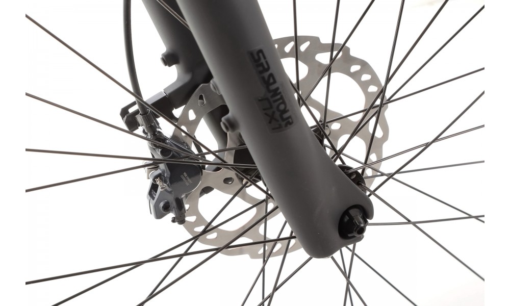 Rower crossowy Unibike Zethos Man 2025 - granatowy