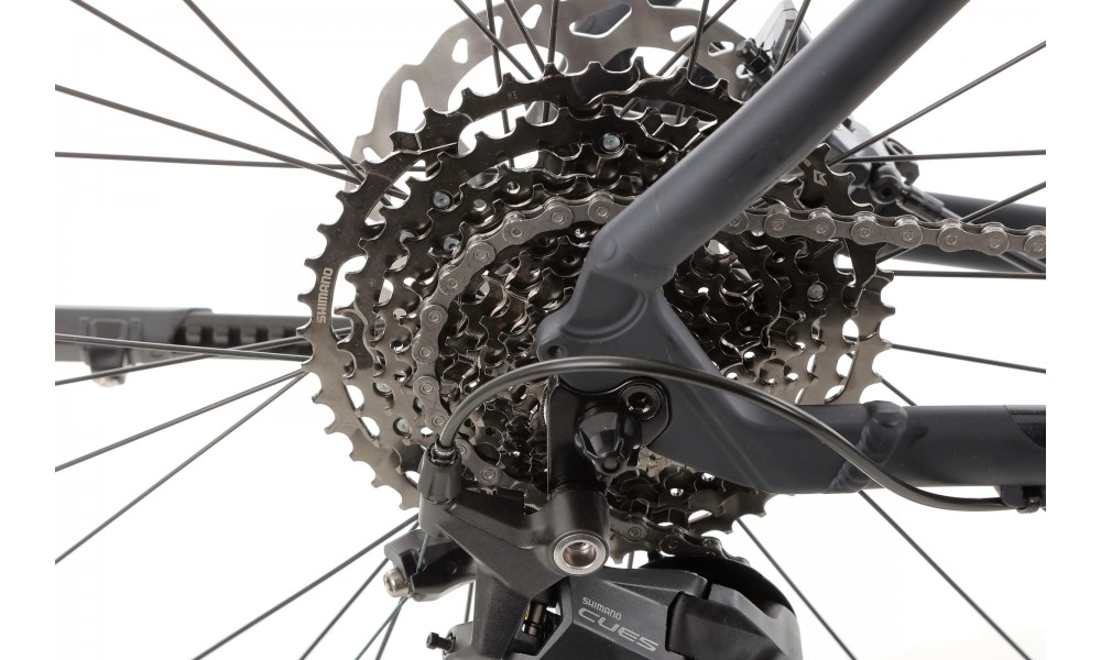 Rower crossowy Unibike Zethos Man 2025 - granatowy