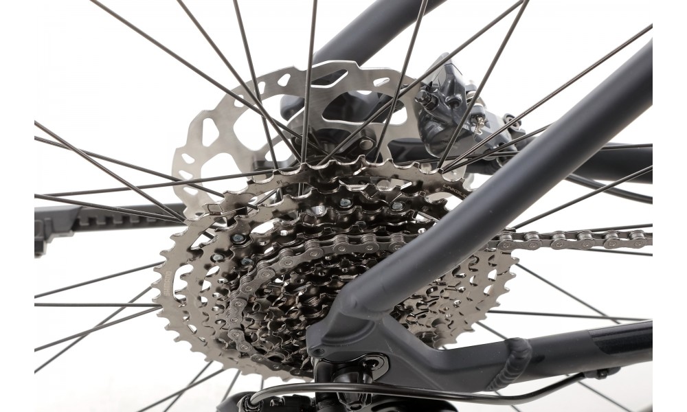 Rower crossowy Unibike Zethos Man 2025 - granatowy