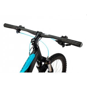 Rower górski Unibike Fusion Lady 29 2025 - czarno-turkusowy 2