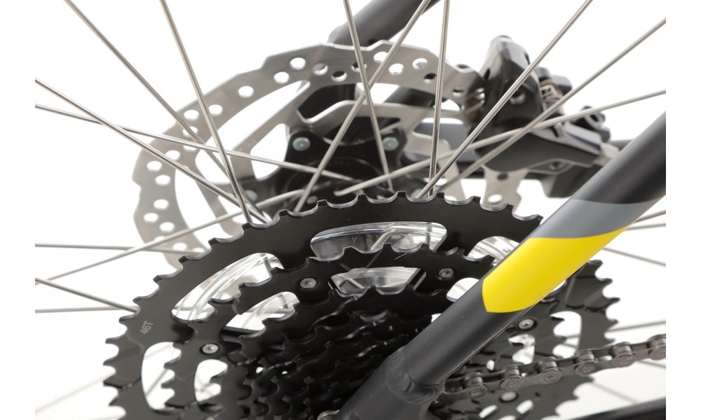 Rower górski Unibike Shadow 29 2025 - czarno-żółty