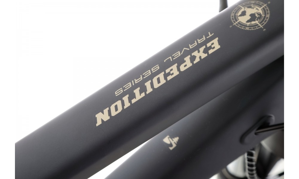 Rower trekingowy Unibike Expedition Lady 2025 - granatowy