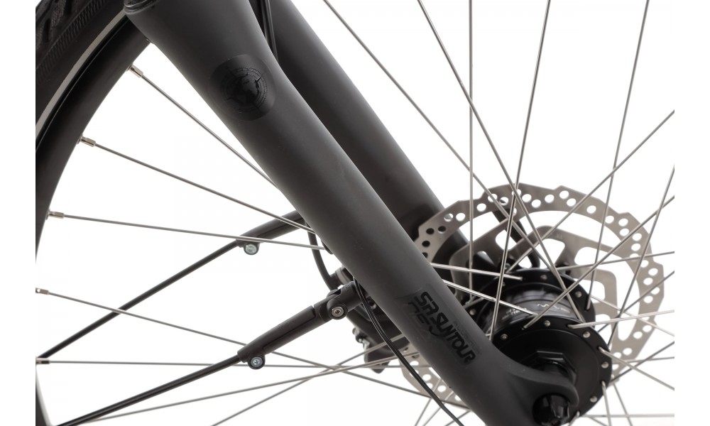 Rower trekingowy Unibike Expedition Lady 2025 - granatowy