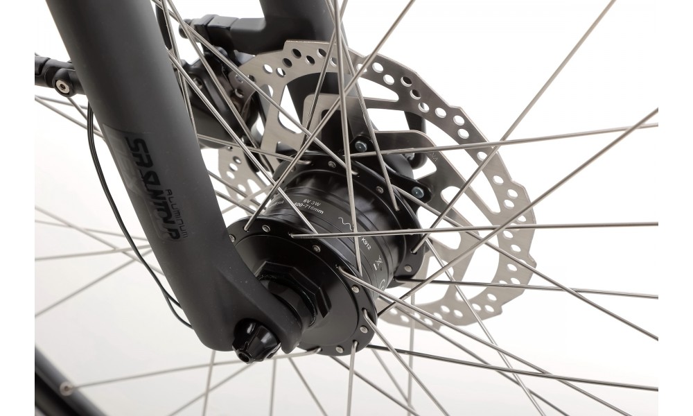 Rower trekingowy Unibike Expedition Lady 2025 - granatowy