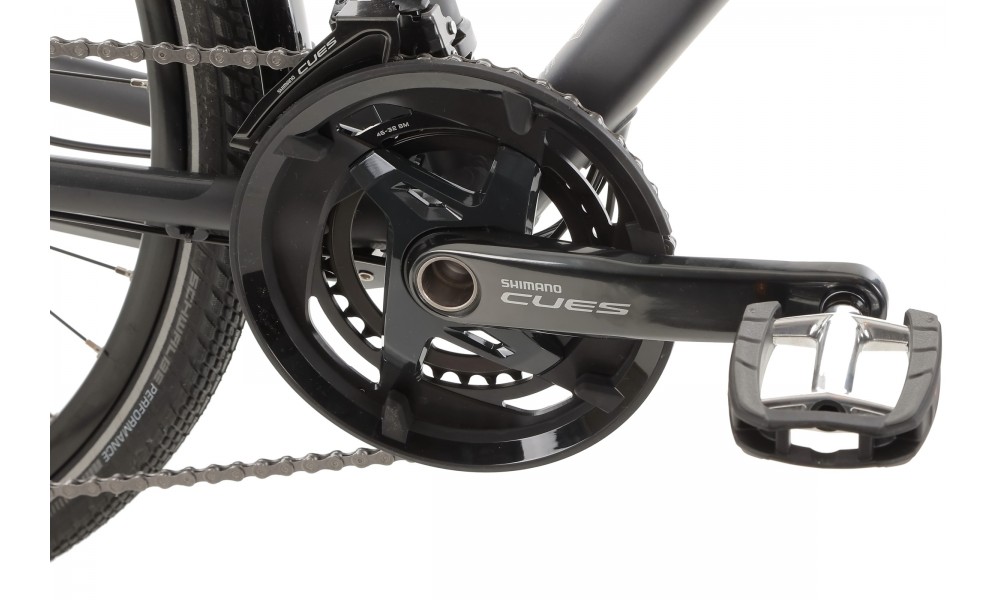 Rower trekingowy Unibike Globetrotter Man 2025 - szary