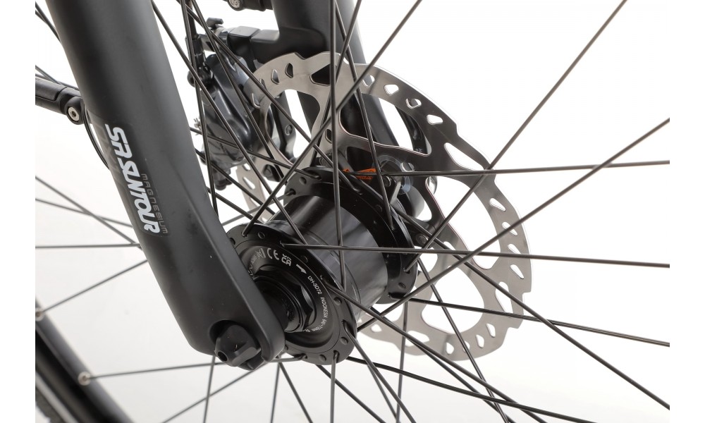 Rower trekingowy Unibike Globetrotter Man 2025 - szary