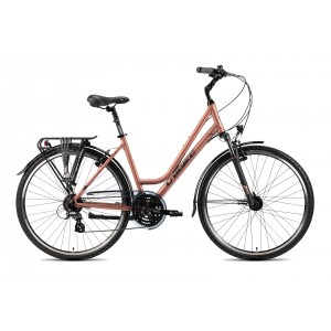 Rower trekingowy Unibike Vision Lady 2025 - koralowy 1