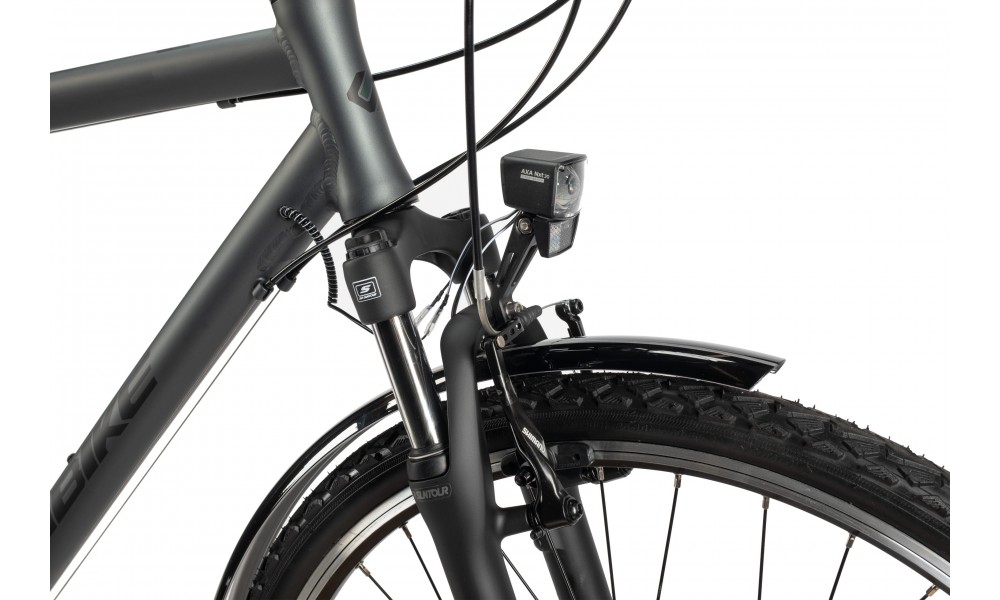 Rower trekingowy Unibike Vision Man 2025 - grafitowy