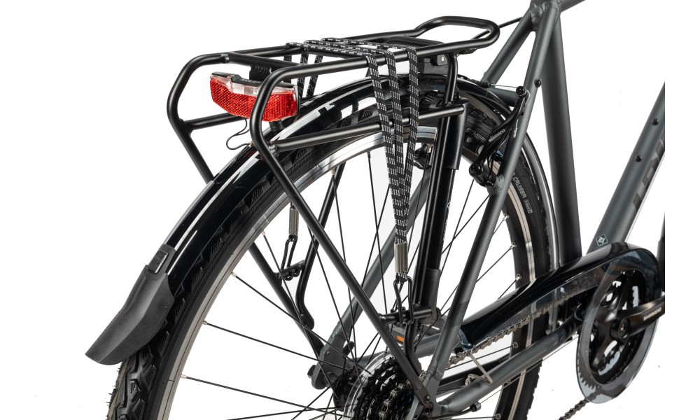 Rower trekingowy Unibike Vision Man 2025 - grafitowy