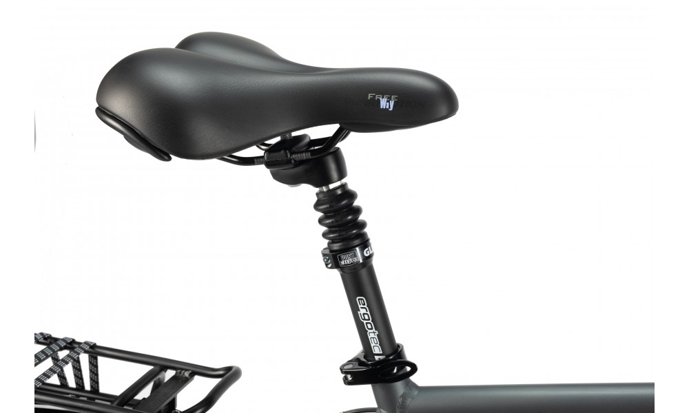 Rower trekingowy Unibike Vision Man 2025 - grafitowy