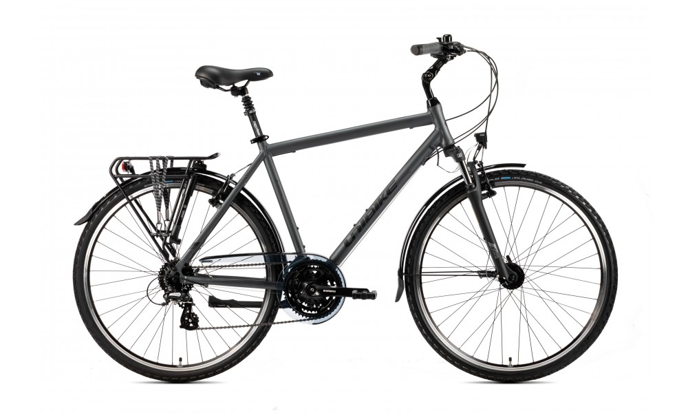 Rower trekingowy Unibike Vision Man 2025 - grafitowy