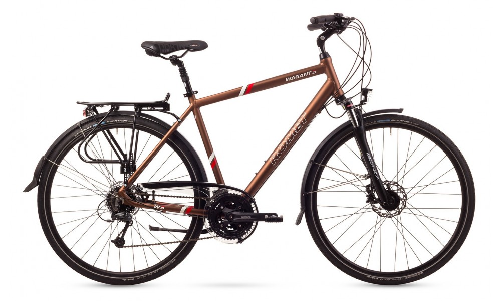 Rower trekingowy Romet Wagant 5 Brown