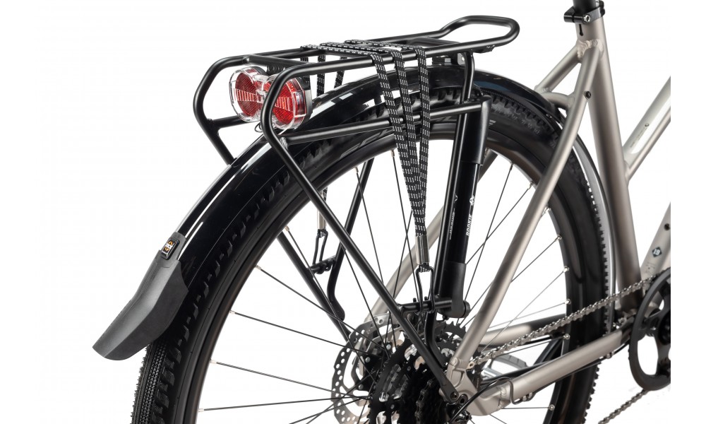 Rower trekingowy Unibike Explorer Lady 2025 - grafitowy