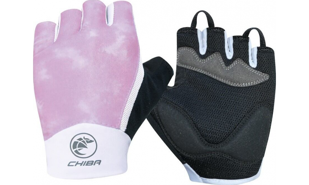 Rękawiczki Chiba Lady Tie Dye - różowy