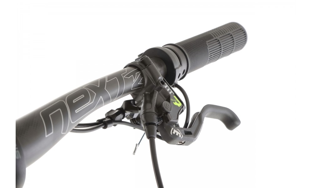 Rower górski elektryczny R-Raymon Trailray 180 Ultra - biało-pomarańczowy